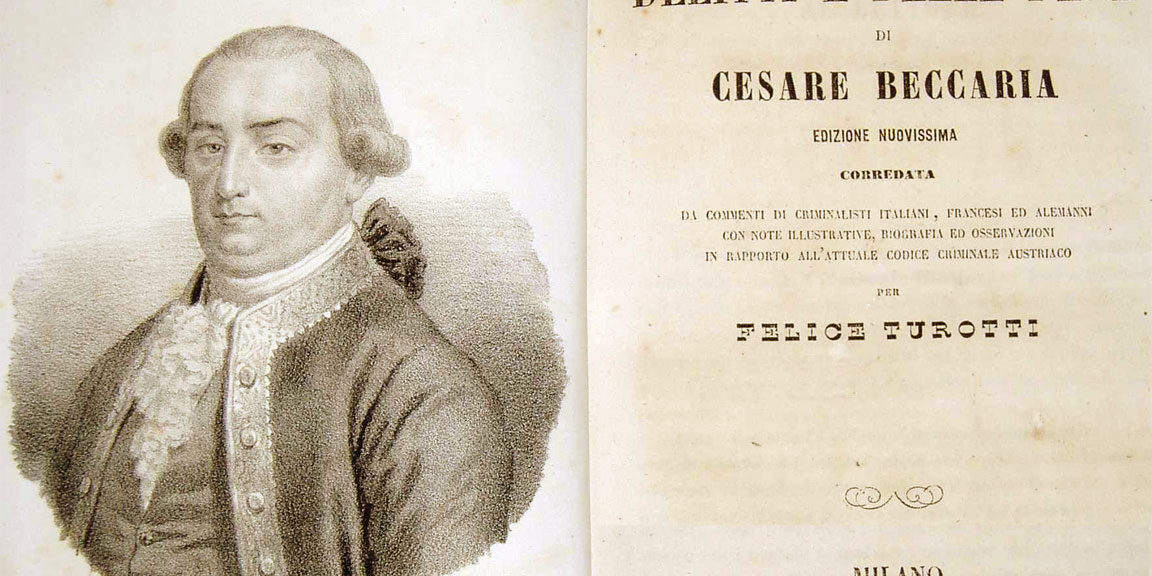 Beccaria, e i libri proibiti. Il trattato “dei delitti e delle pene”